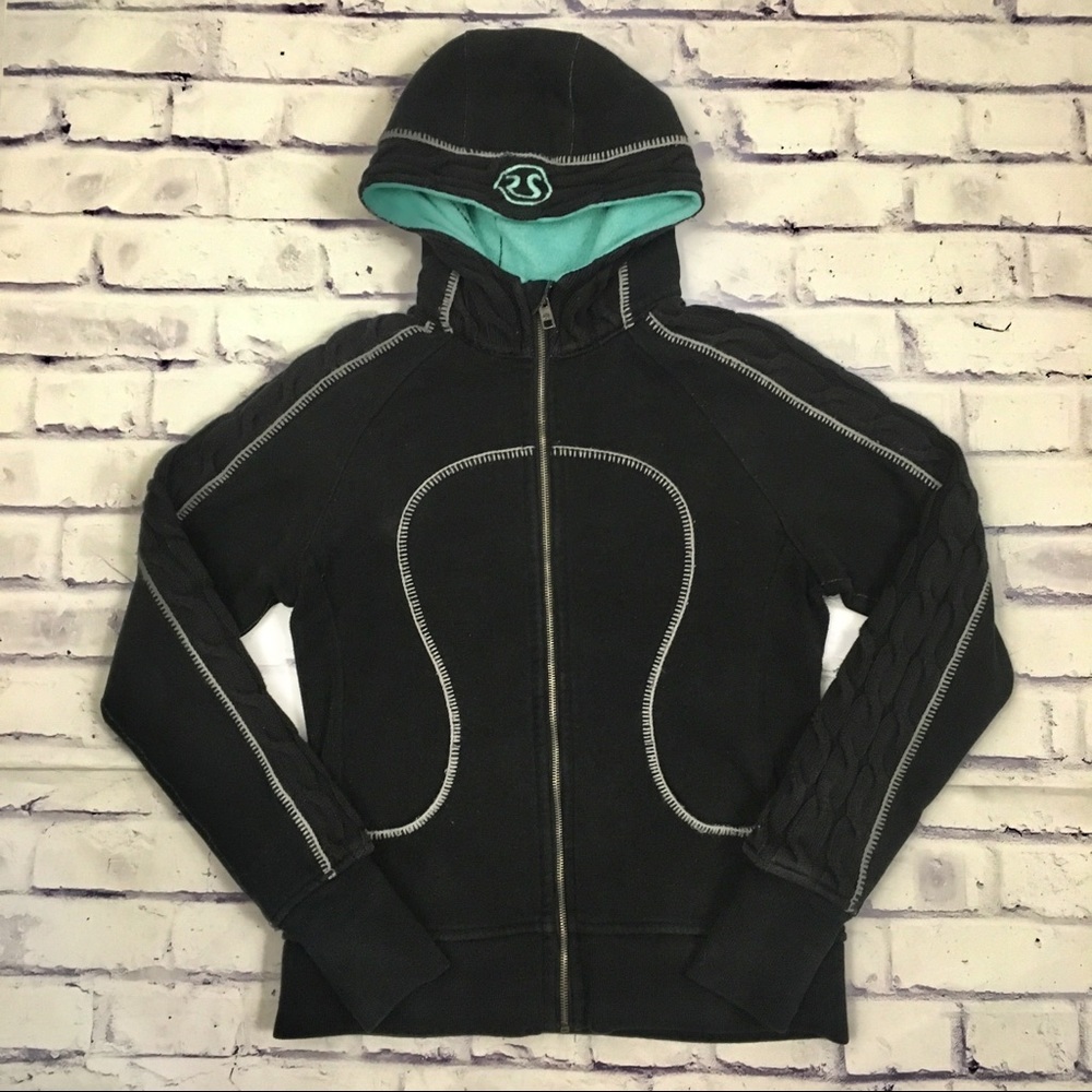 Lululemon Special Edition Cable Knit Scuba Hoodie - Picture 1 of 8